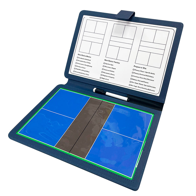 Board Game Idea - Folding Pickleball coaching board Double-sided magnetic