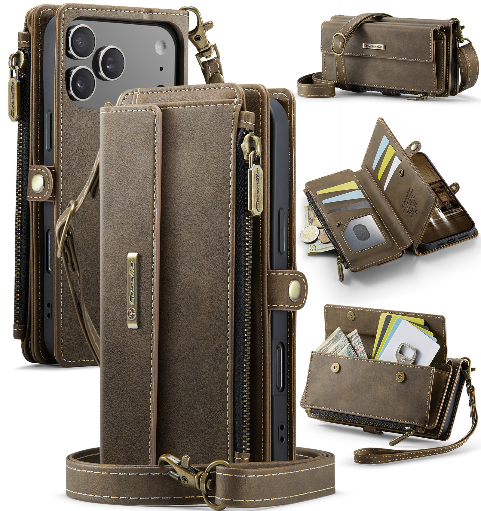 Board Game Book - Business Magnetic Card Solt Wallet Leather