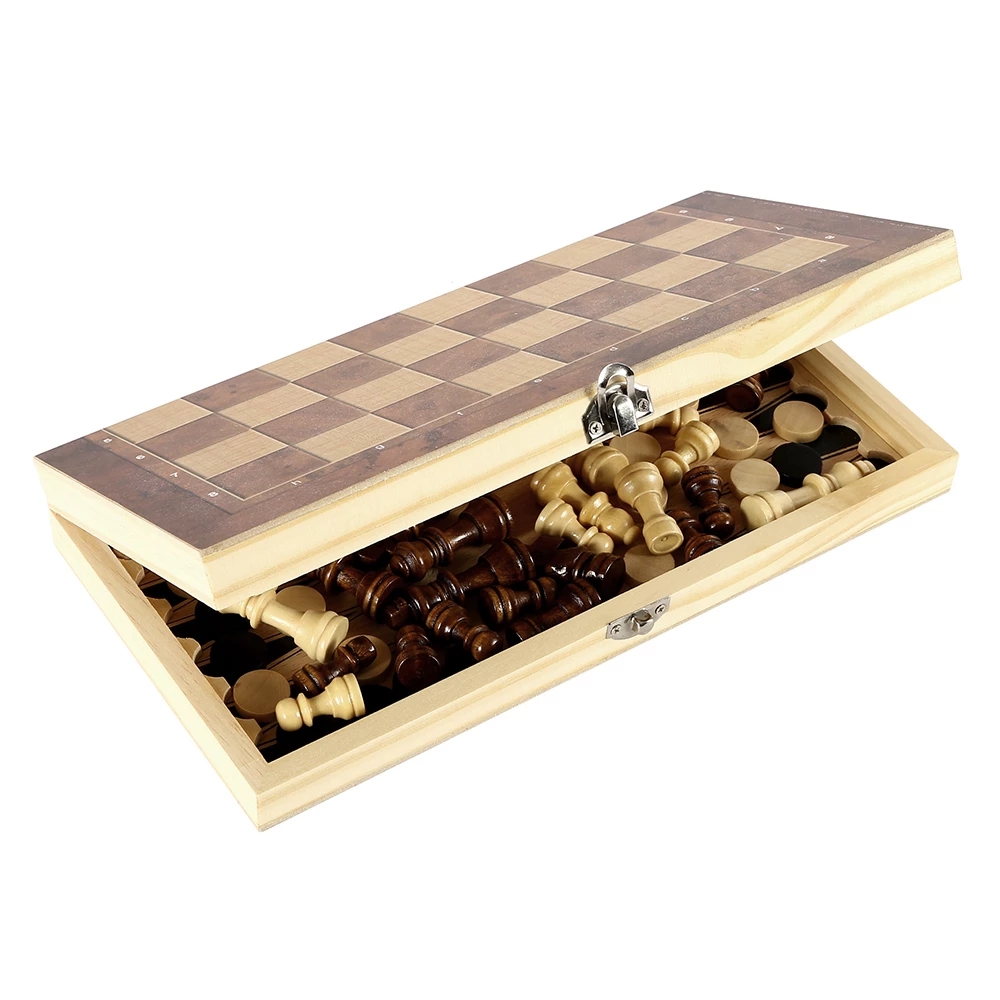 3 in 1 Chess Board, Folding Wo - Board Game Quacks avis et prix