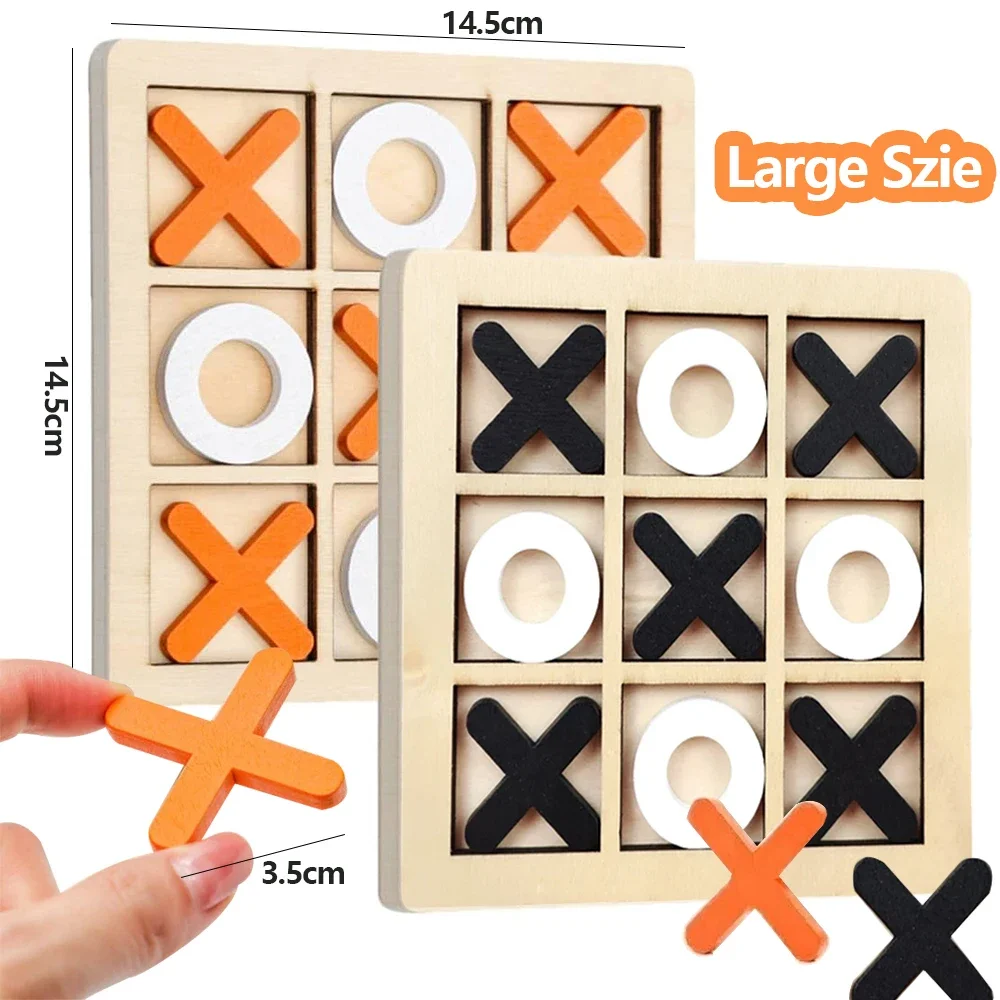 Wooden XO Tic Tac Toe Game Min - Board Game Idea avis et prix