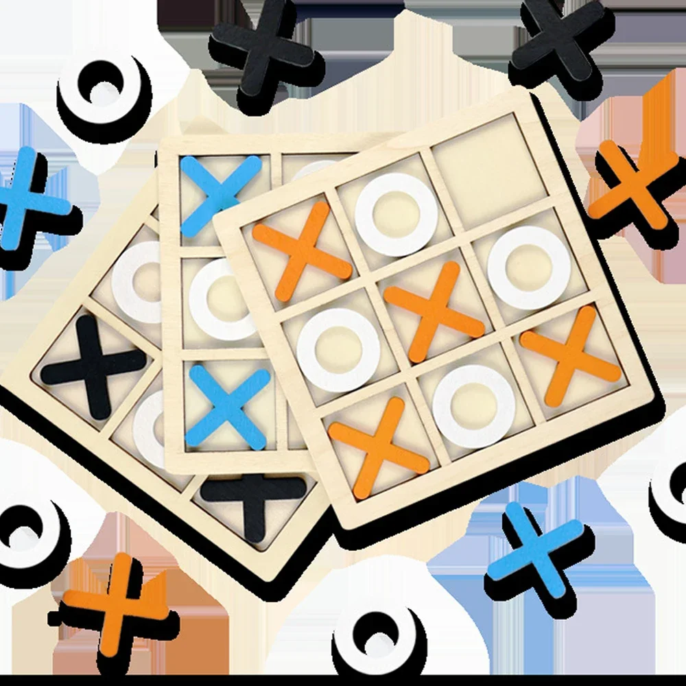 Wooden XO Tic Tac Toe Game Min - Board Game Idea avis et prix