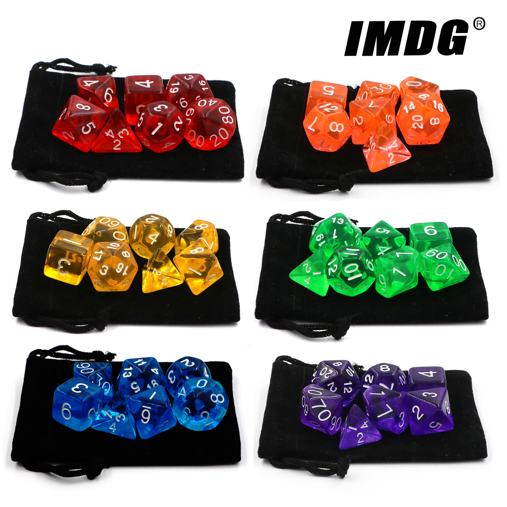 IMDG New 7pcs/set Creative RPG - Dice Tower Wooden avis et prix