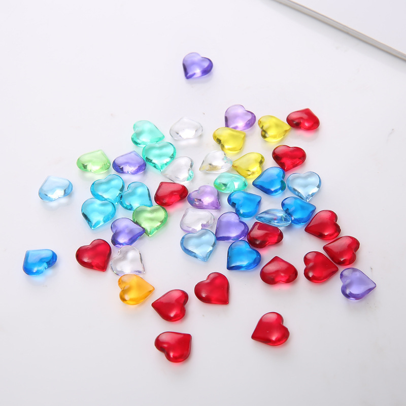 100PCS 10*4mm Heart Shape Acry - Board Game Verdant avis et prix