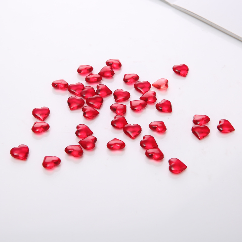 100PCS 10*4mm Heart Shape Acry - Board Game Verdant avis et prix