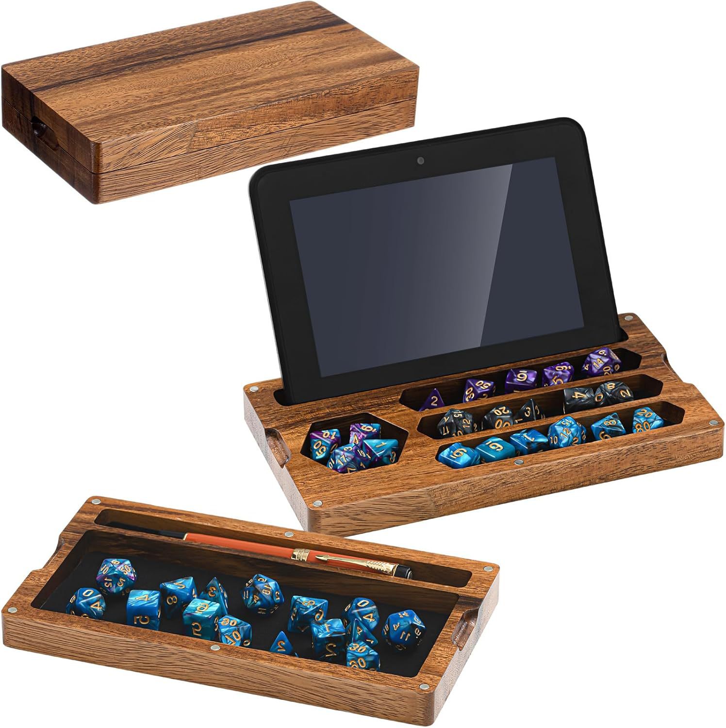 Wooden Tray for Dices Wood Dic - Dice Tower Wooden avis et prix