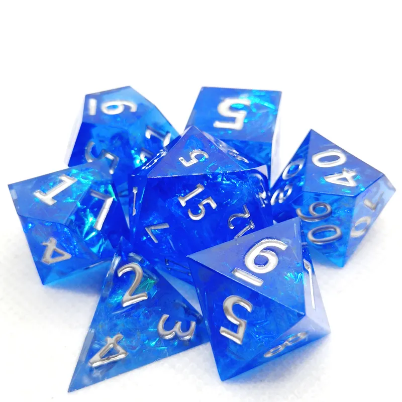 7PCS resin sharp polyhedral di - Board Game Pandemic avis et prix
