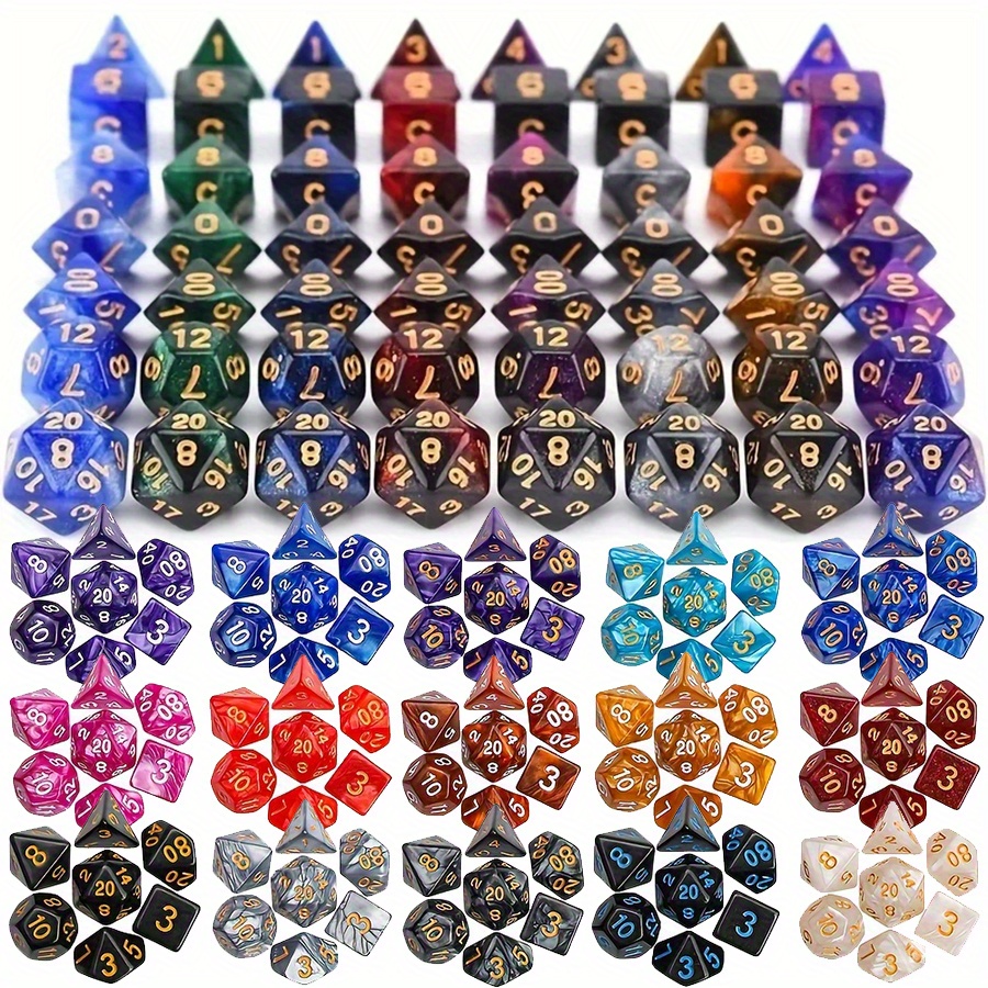 42pcs DND Dice Set with Black  - Board Game Pandemic avis et prix