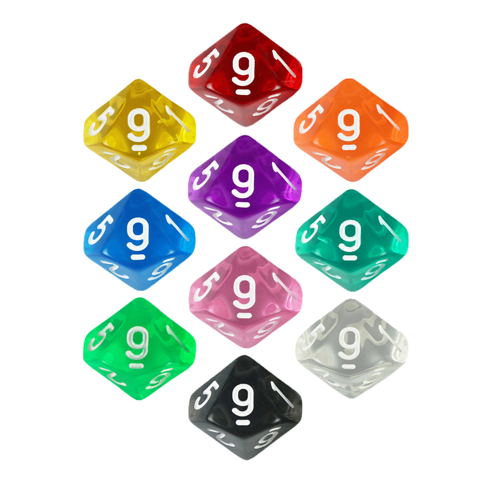Board Game D10 Dice 10pcs Digi - Board Game Pandemic avis et prix