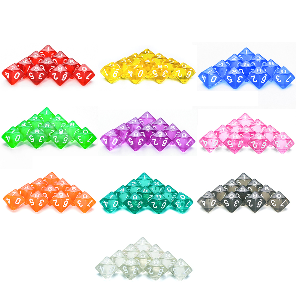 Board Game D10 Dice 10pcs Digi - Board Game Pandemic avis et prix