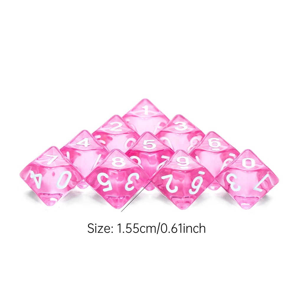 Board Game D10 Dice 10pcs Digi - Board Game Pandemic avis et prix