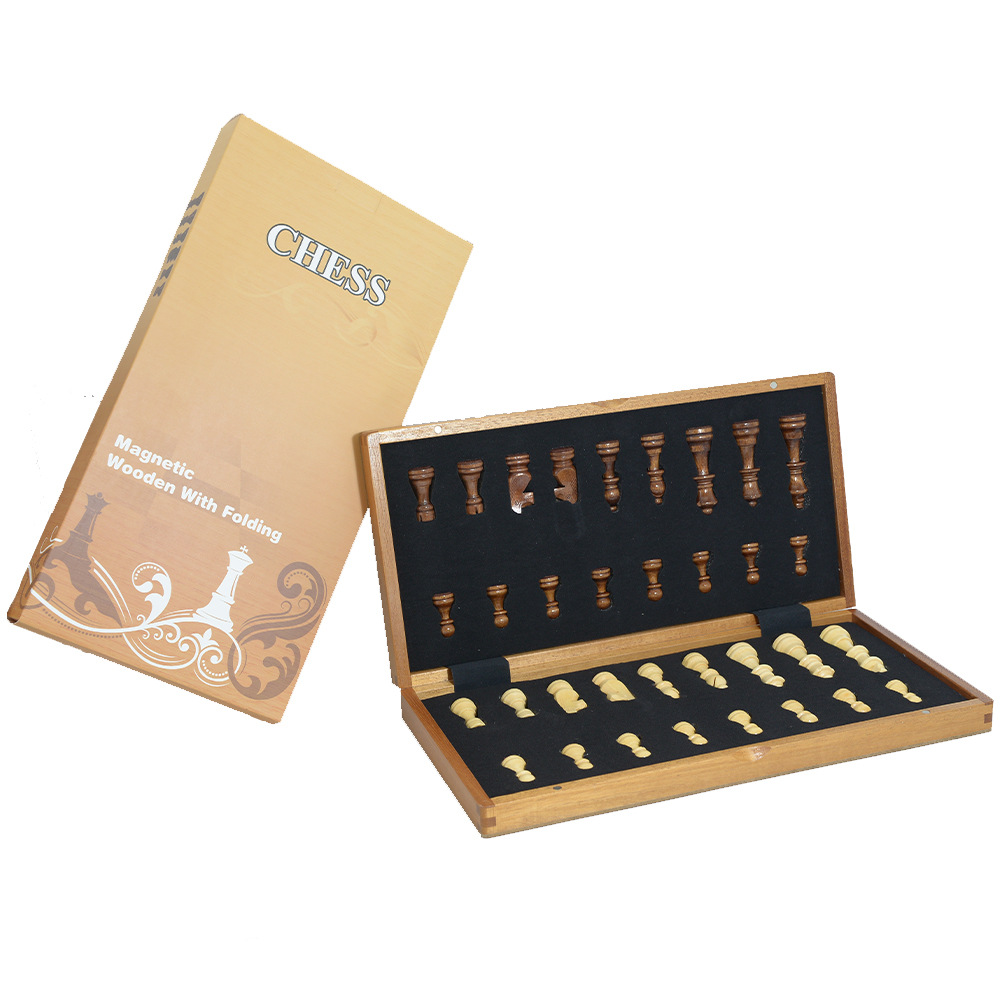 Magnetic Wooden Folding Chess  - Board Game Quacks avis et prix