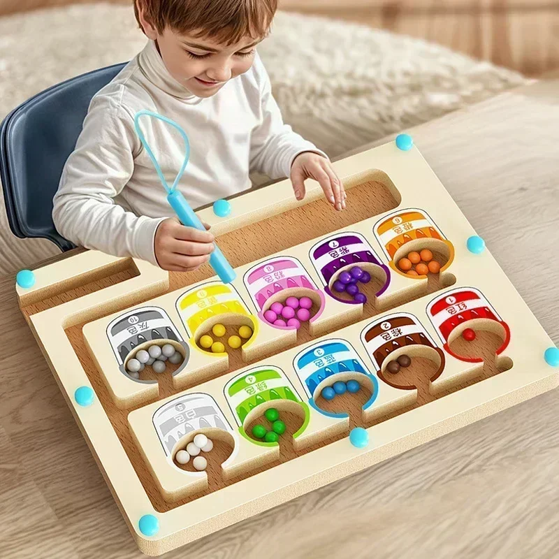 Wooden Magnet Puzzles Educatio - Board Game Idea avis et prix