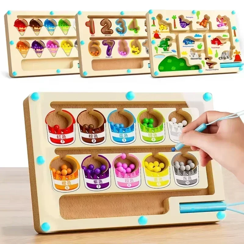 Wooden Magnet Puzzles Educatio - Board Game Idea avis et prix