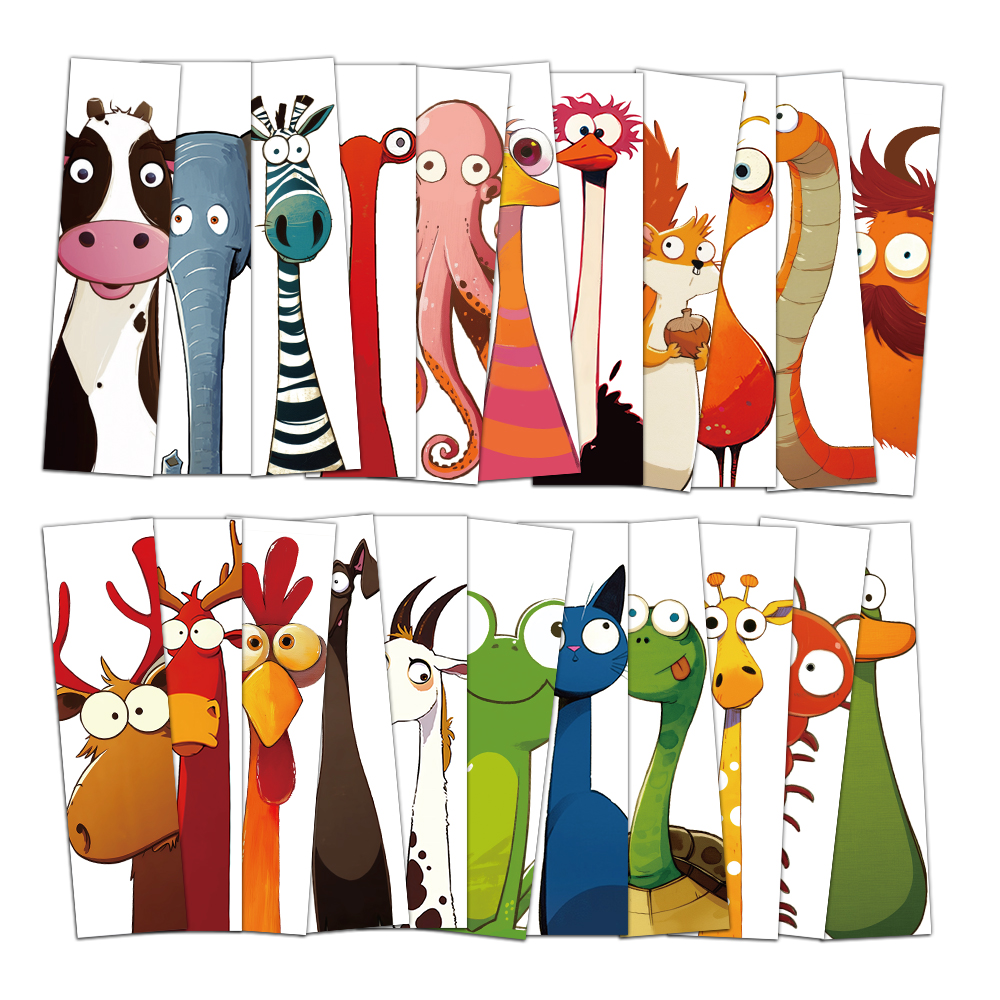 30PCS Animal Funny Bookmarks R - Board Game Book avis et prix