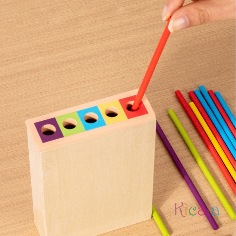 Montessori Game Wooden Stick T - Dice Tower Wooden avis et prix