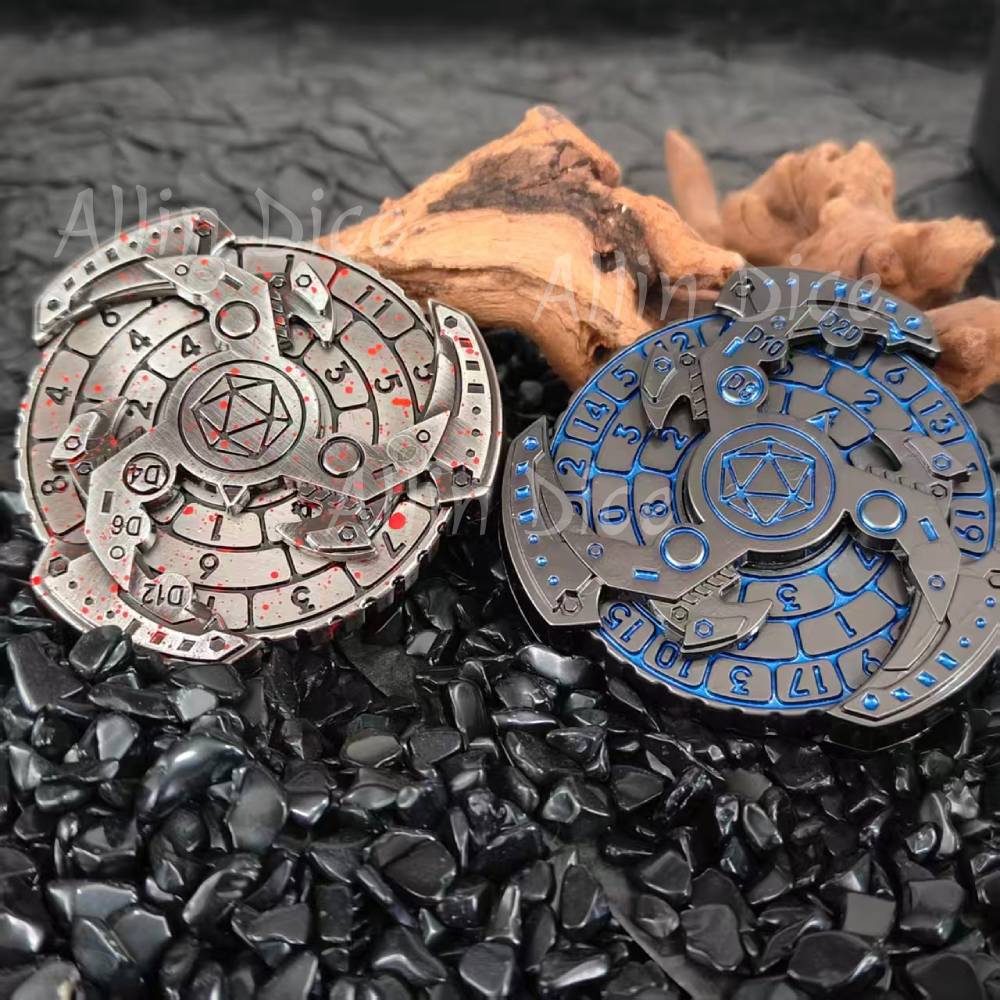 Gyro D&D Dice Set, 7 in 1 Meta - Dice Tower Wooden avis et prix