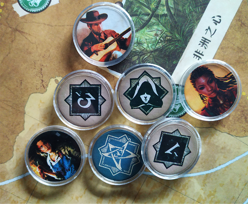 10PCS/Set 19 20 25 27 30 40mm  - Board Game Verdant avis et prix