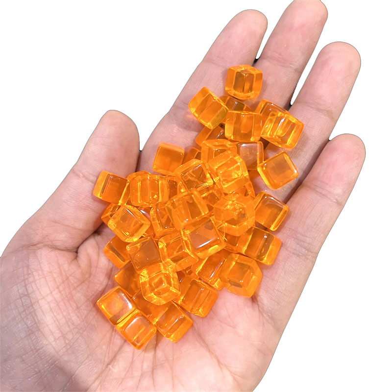 100pcs/set 8mm Clear Cube Dice - Board Game Verdant avis et prix