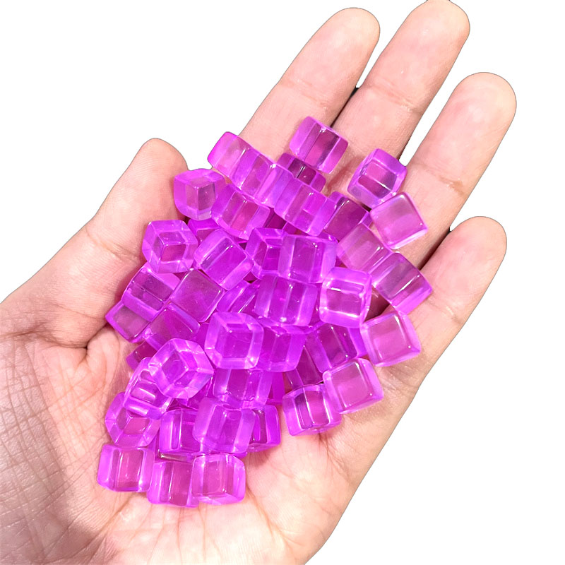 100pcs/set 8mm Clear Cube Dice - Board Game Verdant avis et prix