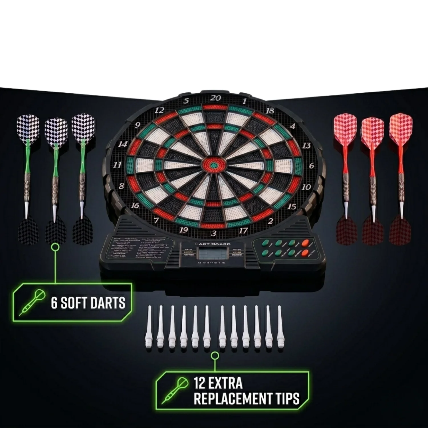 DartVibe Electronic Dart Board - Board Game Ranking avis et prix