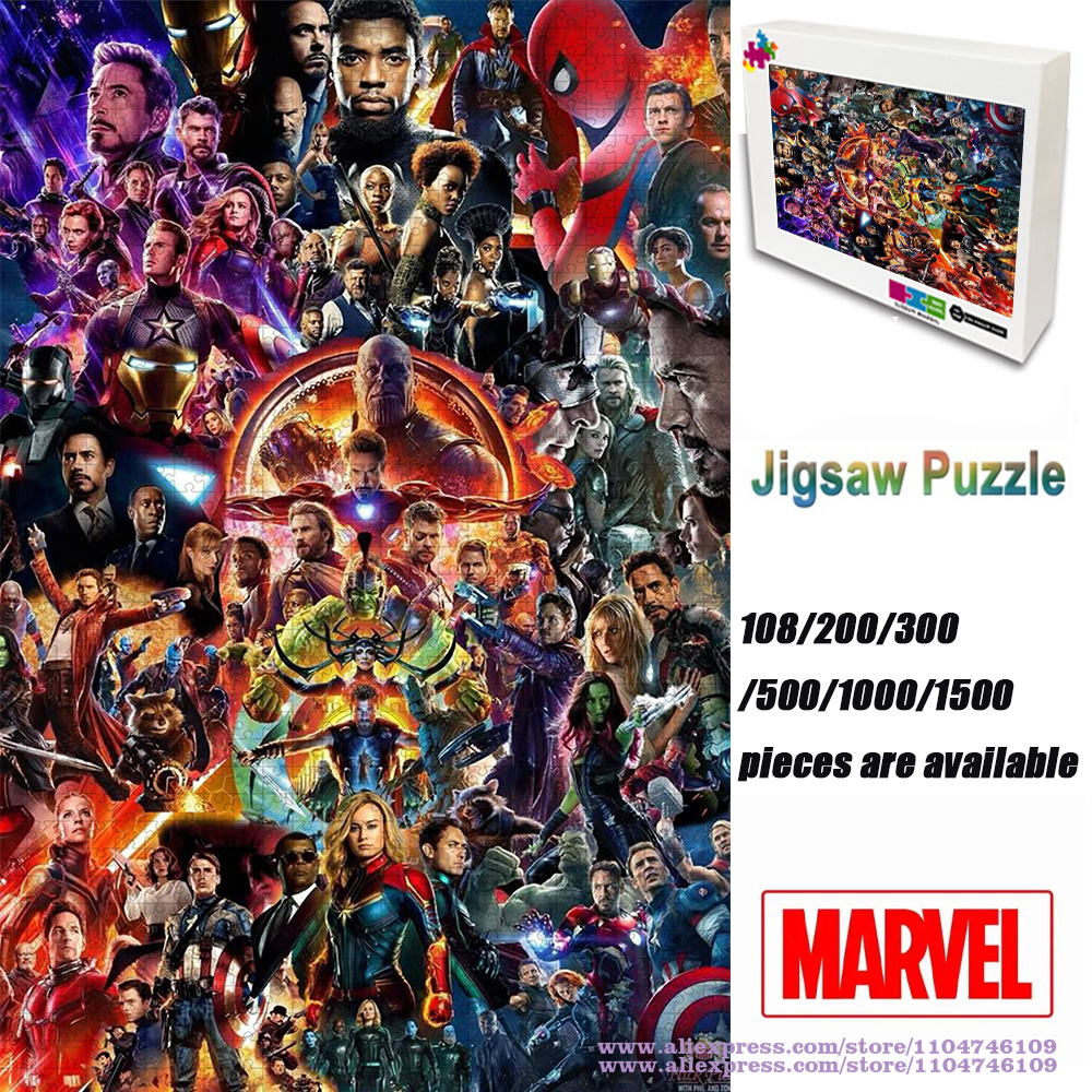 Marvel Characters Collections  - Jigsaw Puzzle Adult avis et prix