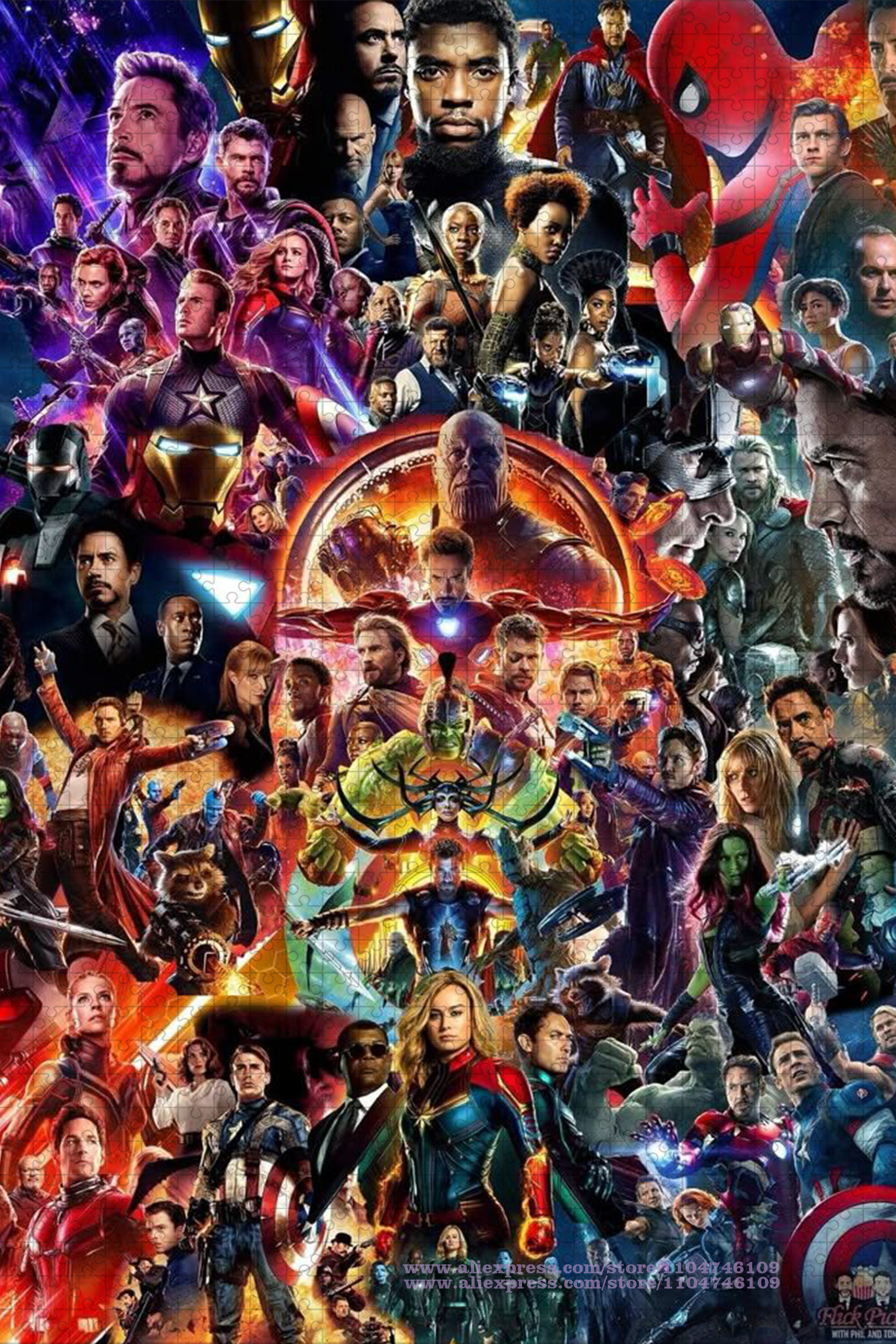 Marvel Characters Collections  - Jigsaw Puzzle Adult avis et prix