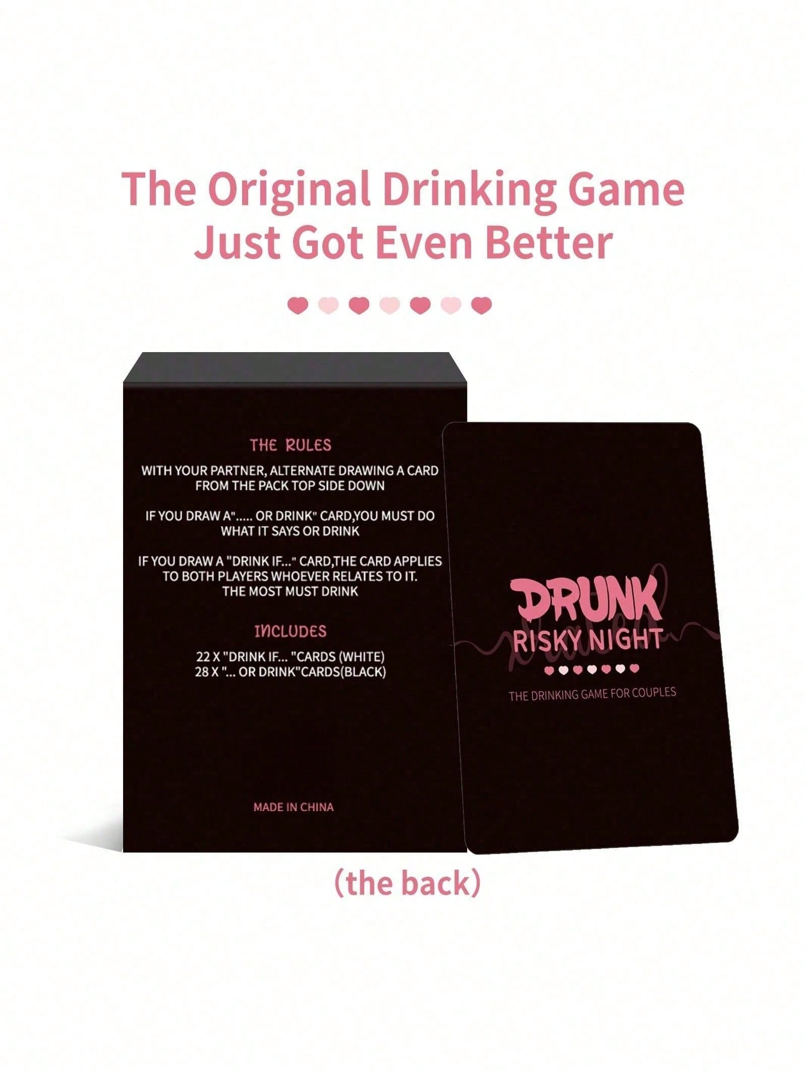 Drunk Risky Night Card Game, H - Board Game For Couple avis et prix