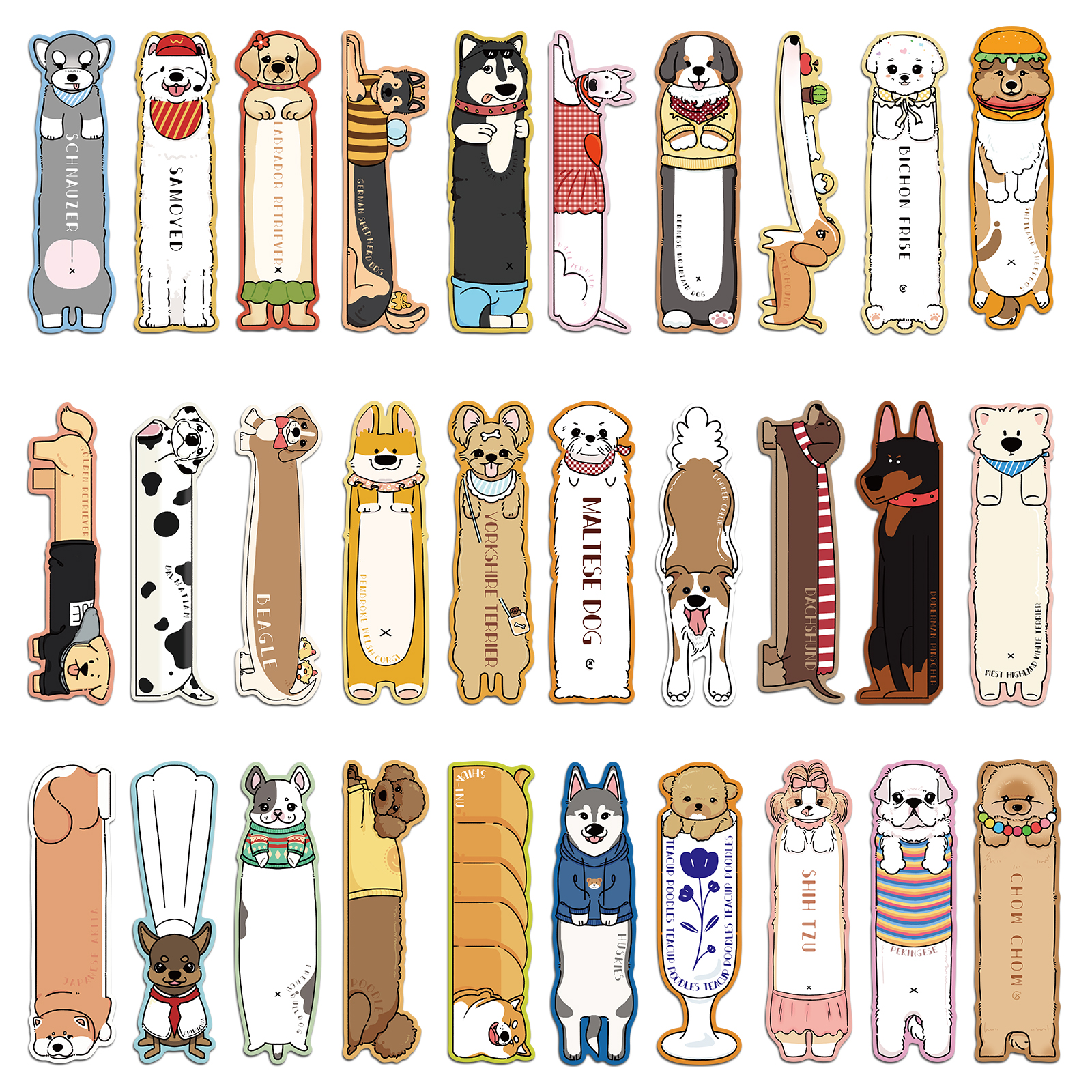 30PCS Reading Dog Theme Bookma - Board Game Book avis et prix