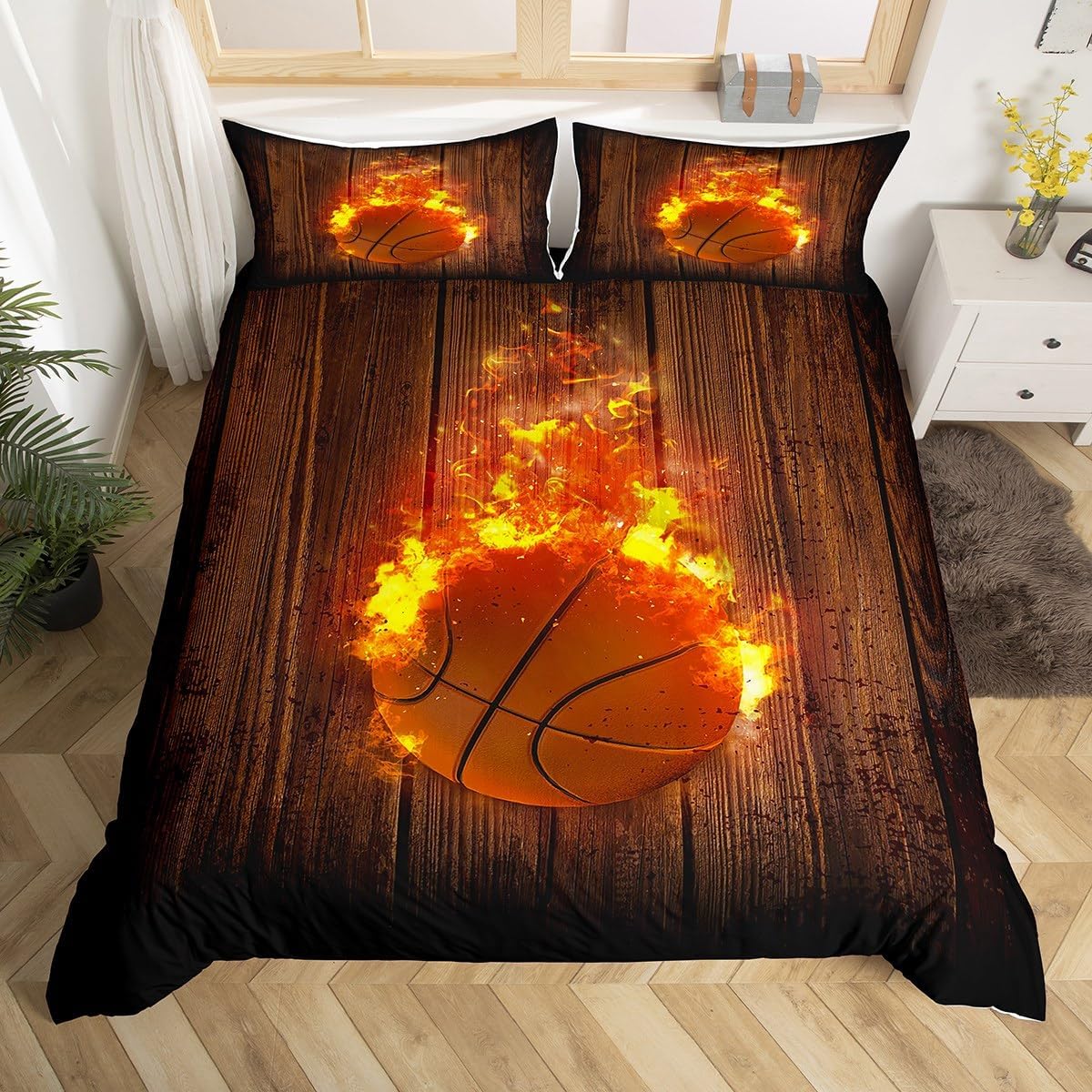 Basketball Duvet Cover Twin Qu - Board Game Nations avis et prix