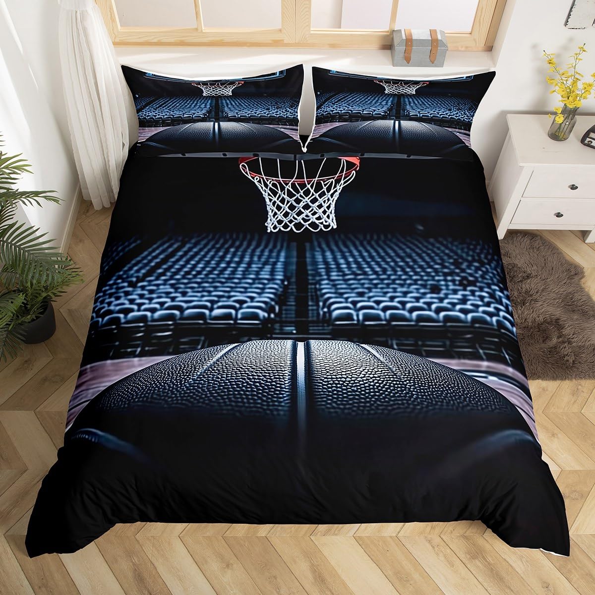 Basketball Duvet Cover Twin Qu - Board Game Nations avis et prix