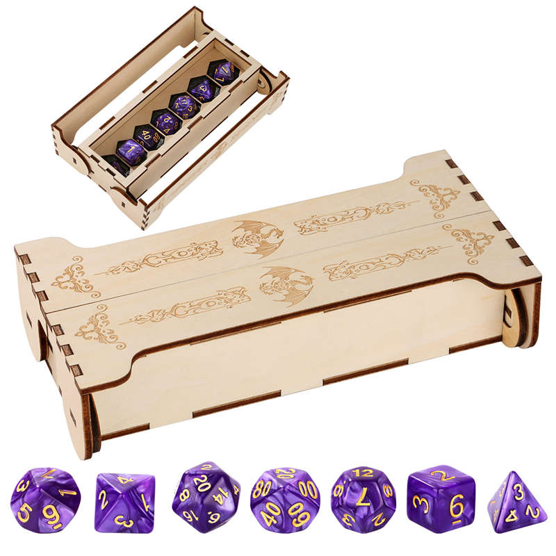 Wooden Fantasy Pterosaur Dice  - Dice Tower Wooden avis et prix