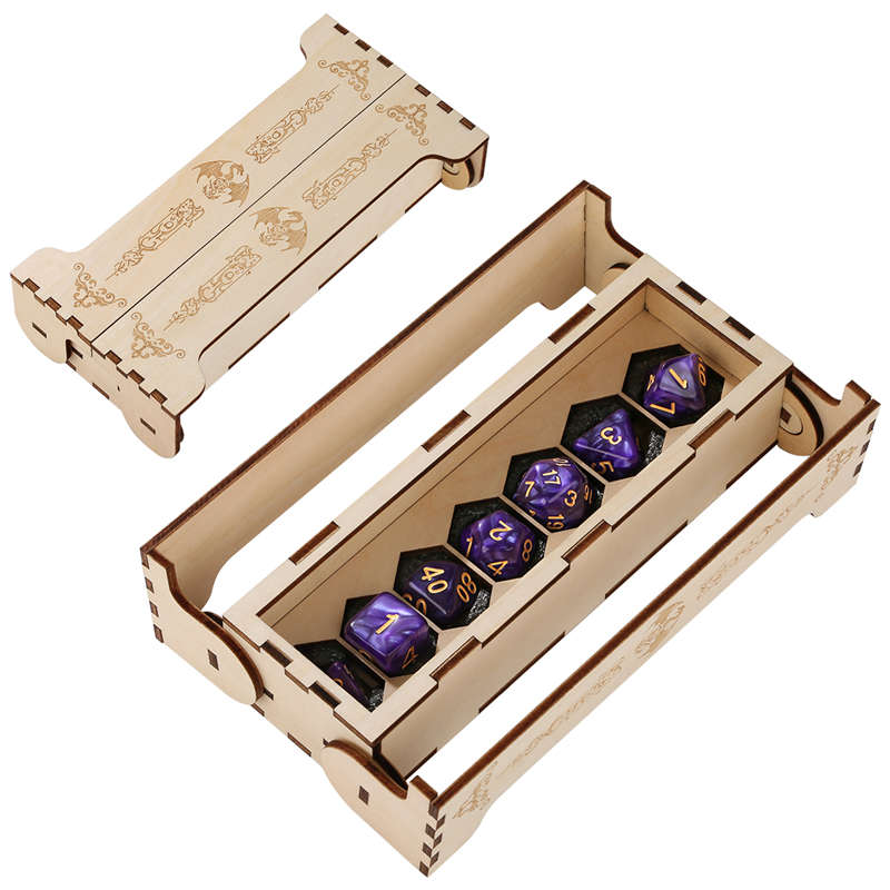 Wooden Fantasy Pterosaur Dice  - Dice Tower Wooden avis et prix