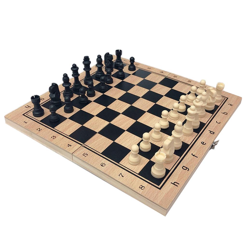 Chess Set 3 in 1 Checkers Clas - Board Game Quacks avis et prix