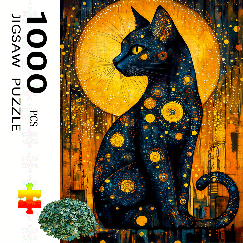 1000pcs Van Gogh-Inspired Blac - Jigsaw Puzzle Adult avis et prix
