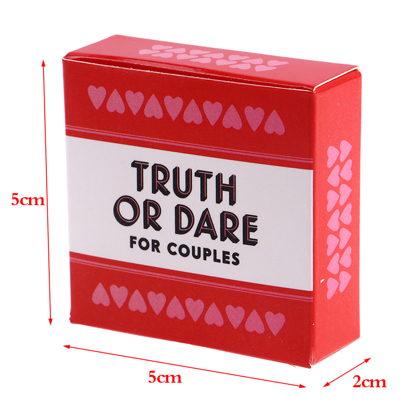 Mini Small Size Truth Or Dare  - Board Game For Couple avis et prix