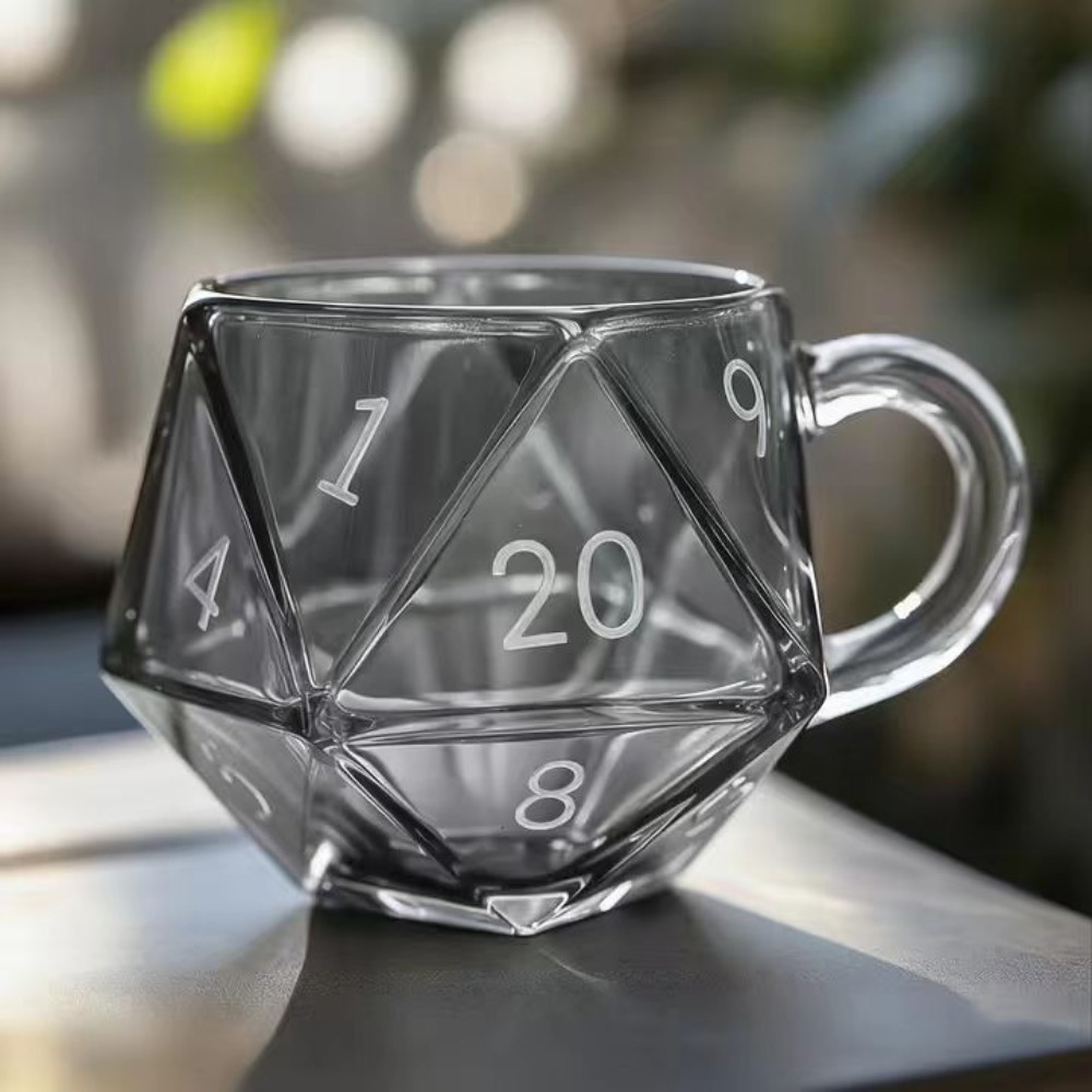 Transparent Glass Rainbow D20  - Board Game Pandemic avis et prix
