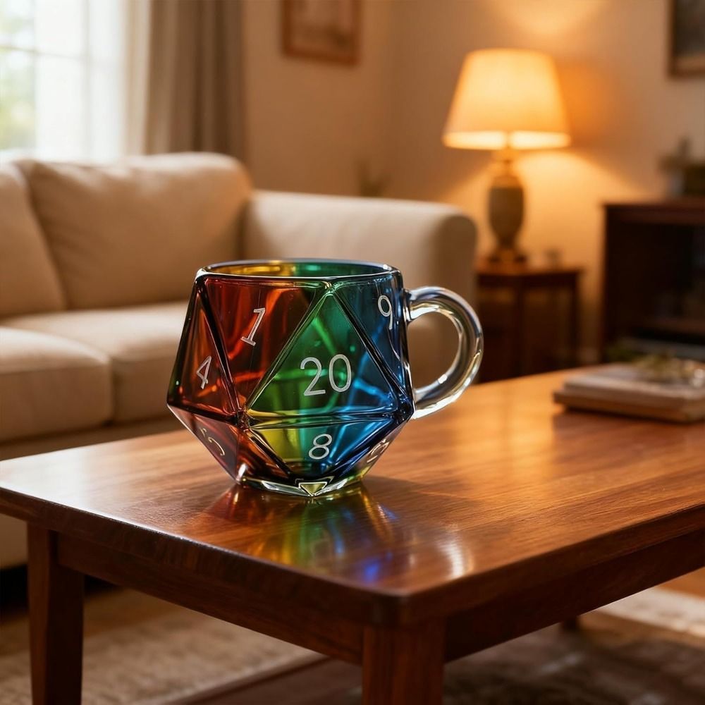 Transparent Glass Rainbow D20  - Board Game Pandemic avis et prix