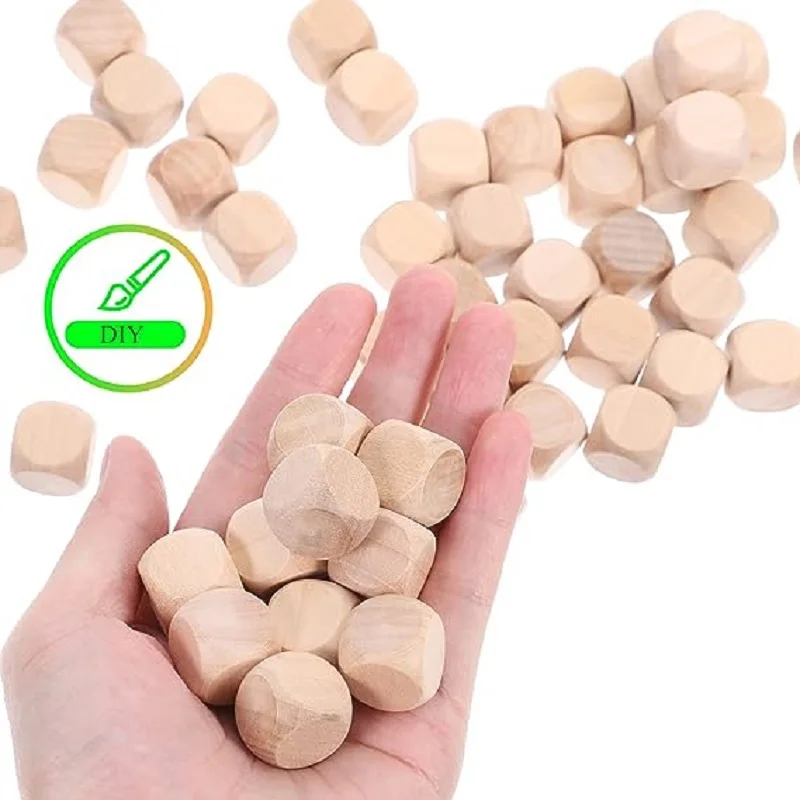 10pcs D6 6 Sided Blank Wood Di - Dice Tower Wooden avis et prix