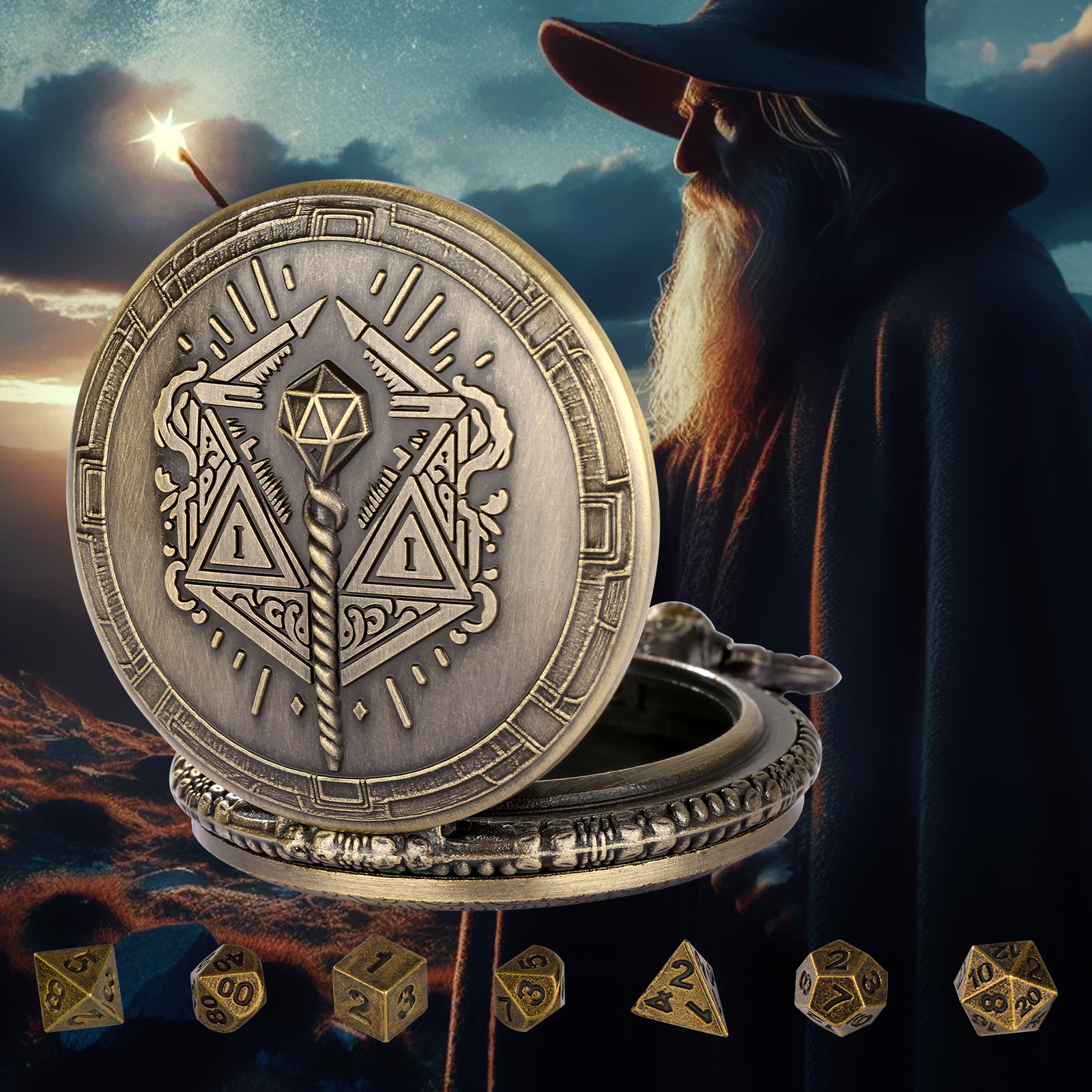 YISUYA Wizard Pocket Watch Cas - Board Game Pandemic avis et prix