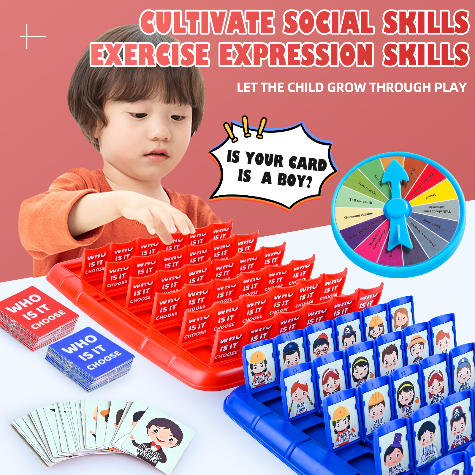 Guess Who I Am, Children'S Puz - Board Game Idea avis et prix
