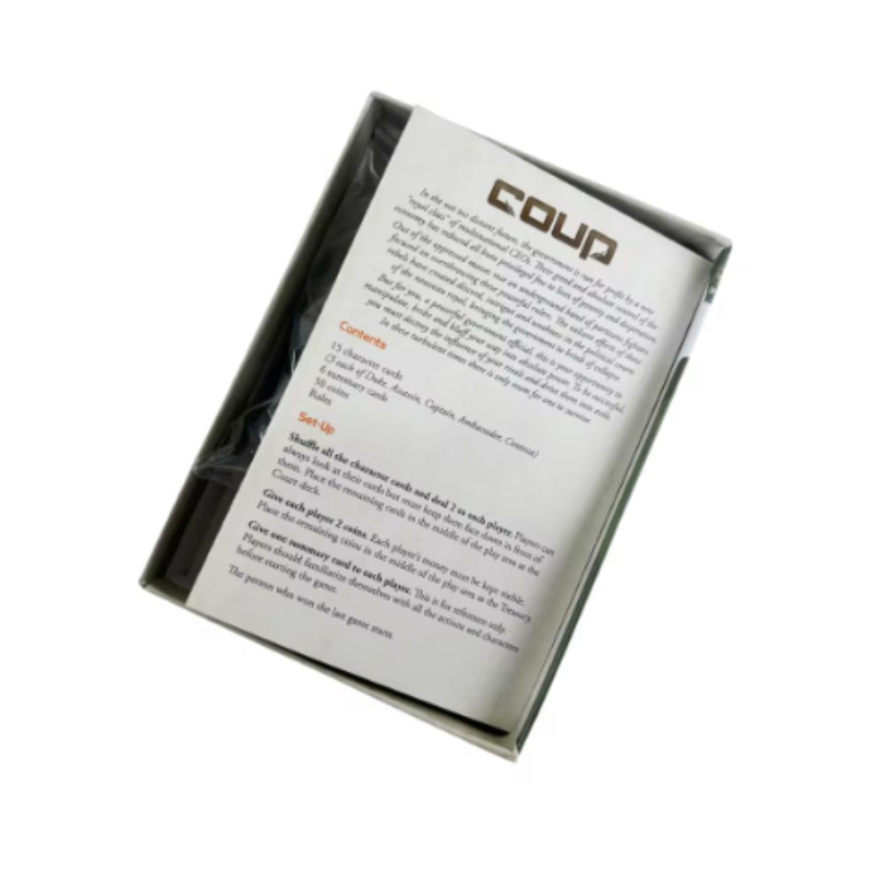 Indie Boards and Cards | Coup  - Board Game Coup avis et prix