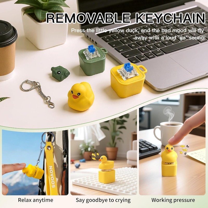 Duck Keyboard Keycaps Quacky D - Board Game Quacks avis et prix