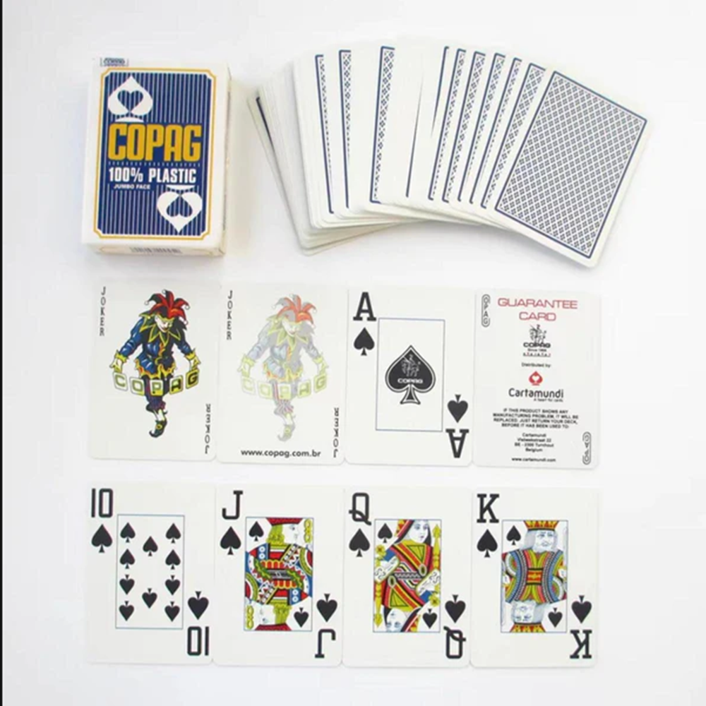 Copag Jumbo Face Plastic Marke - Board Game Ranking avis et prix