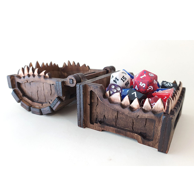 Mimic Chest for Dungeons and D - Dice Tower Wooden avis et prix