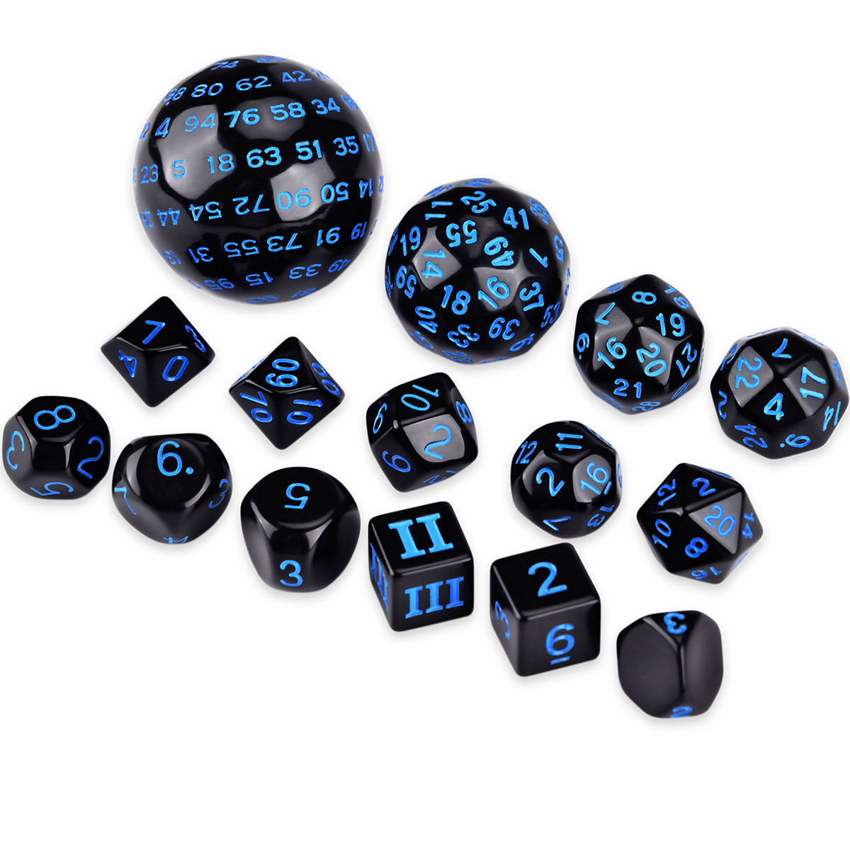 D3-D100 Black Base Polyhedral  - Board Game Pandemic avis et prix