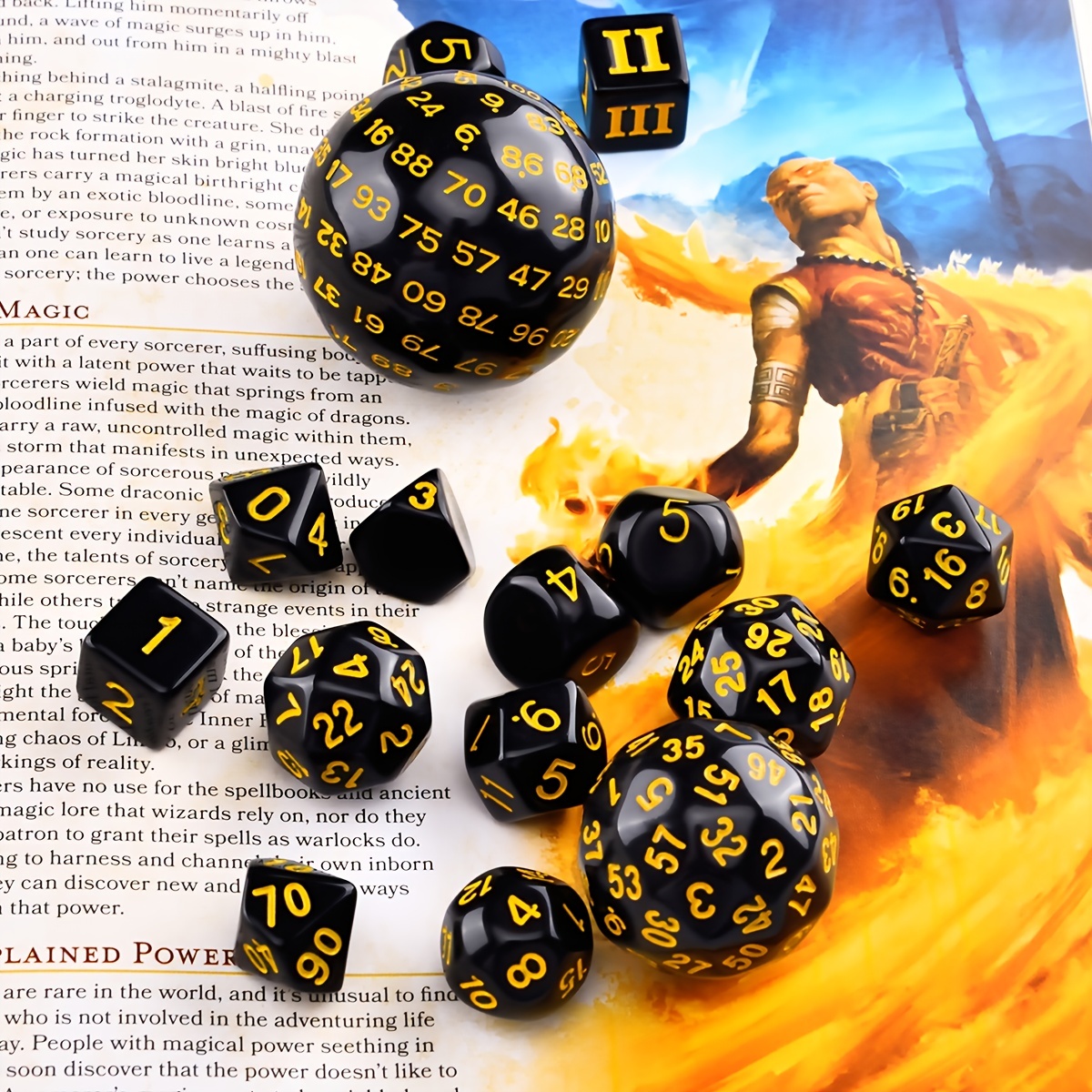 D3-D100 Black Base Polyhedral  - Board Game Pandemic avis et prix