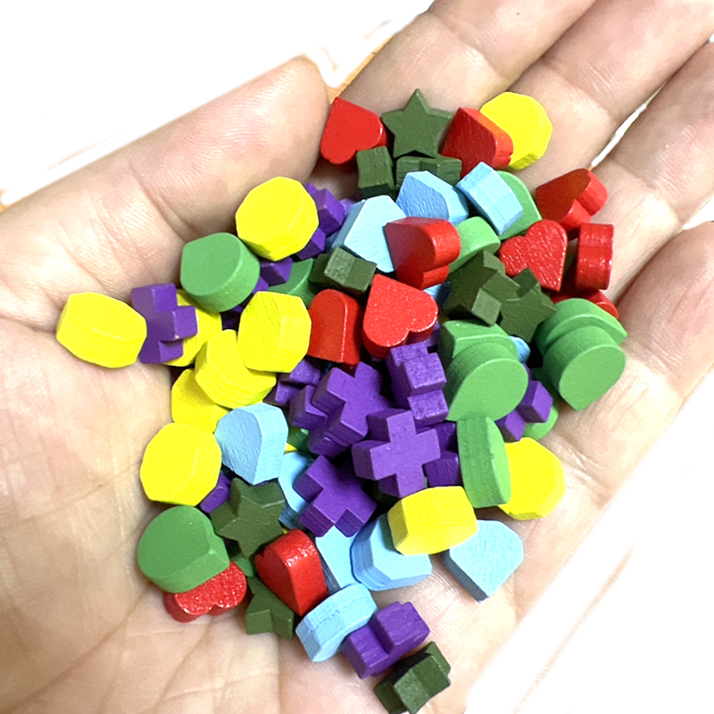100Pcs 10mm Heart/Diamond/Wate - Board Game Verdant avis et prix