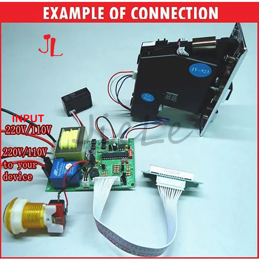 JY-16 110V 220V Coin Acceptor  - Board Game Verdant avis et prix