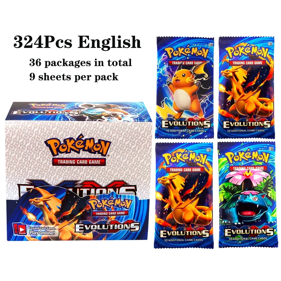 324Pcs Pokemon Cards TCG: Sun  - Board Game Eleven avis et prix