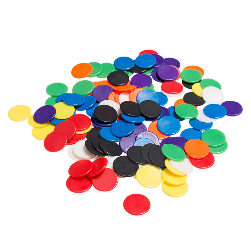 50/100/200pcs 19mm Chips Plast - Board Game Verdant avis et prix